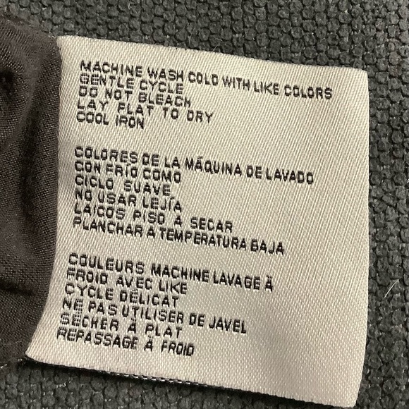 L/XL zippered grey sweater - Picture 3 of 4